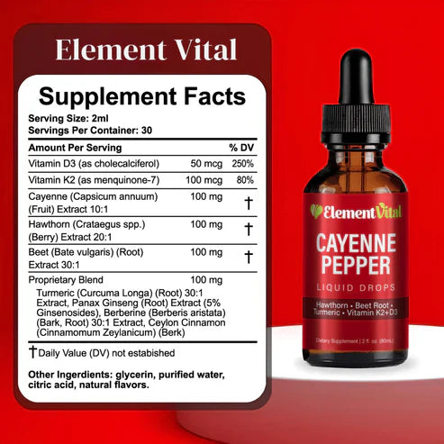 Cayenne Pepper Drops