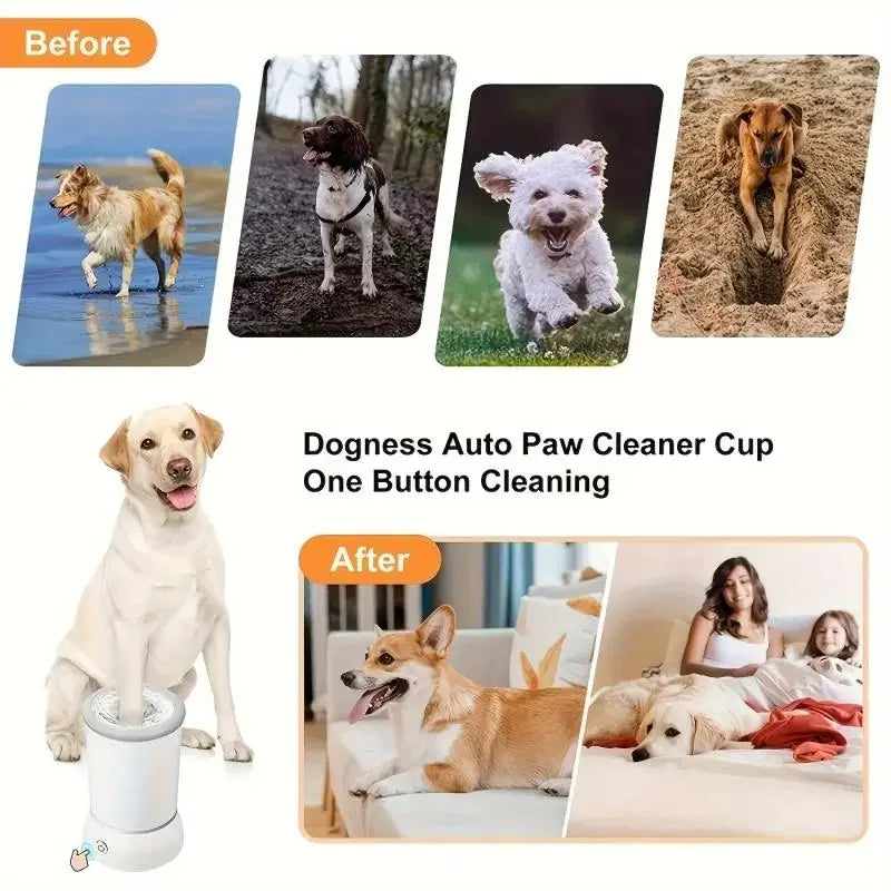 PawSpa™ Pro — Electric Paw Cleaner & Massager