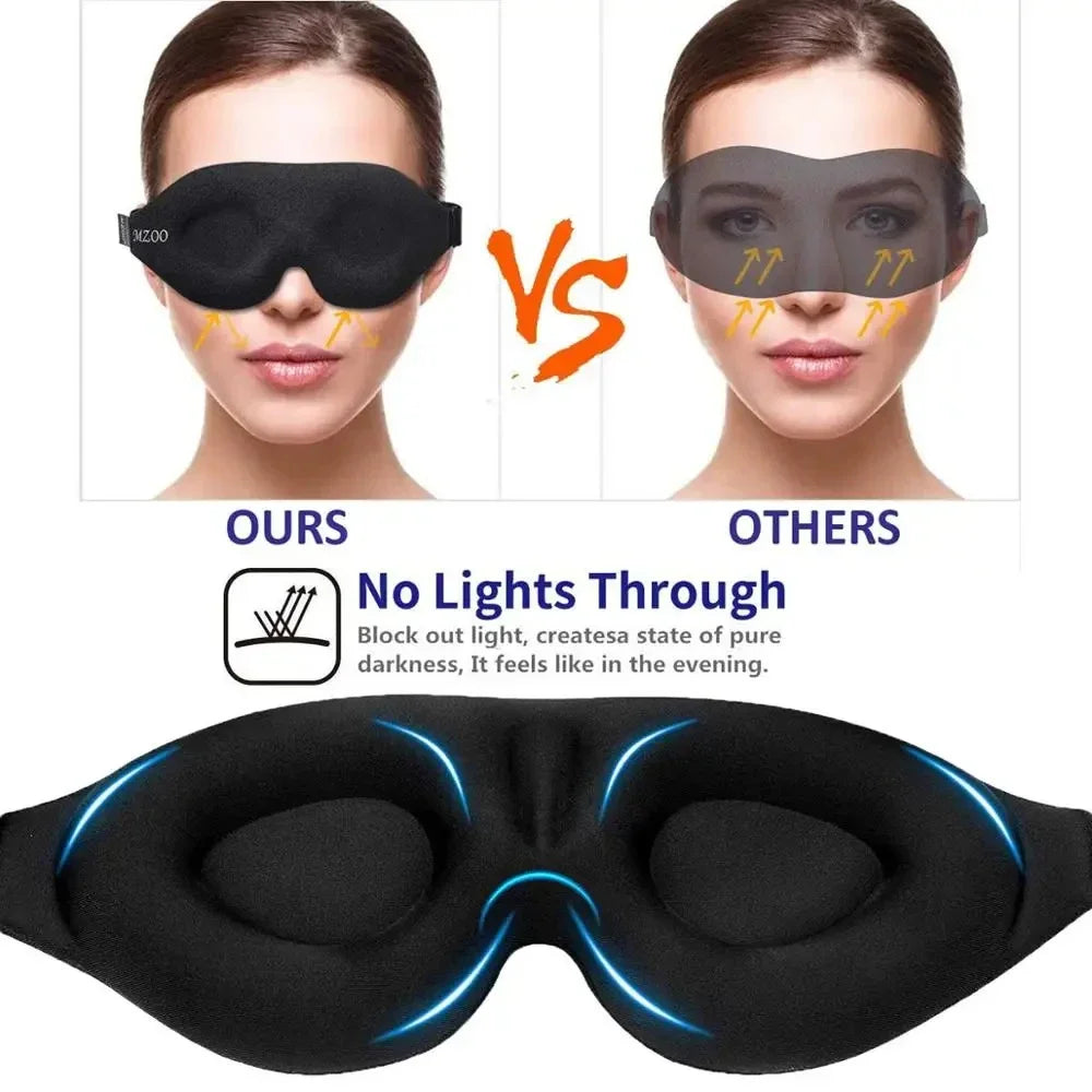 Sleep Mask for Light Blocking & Restful Sleep