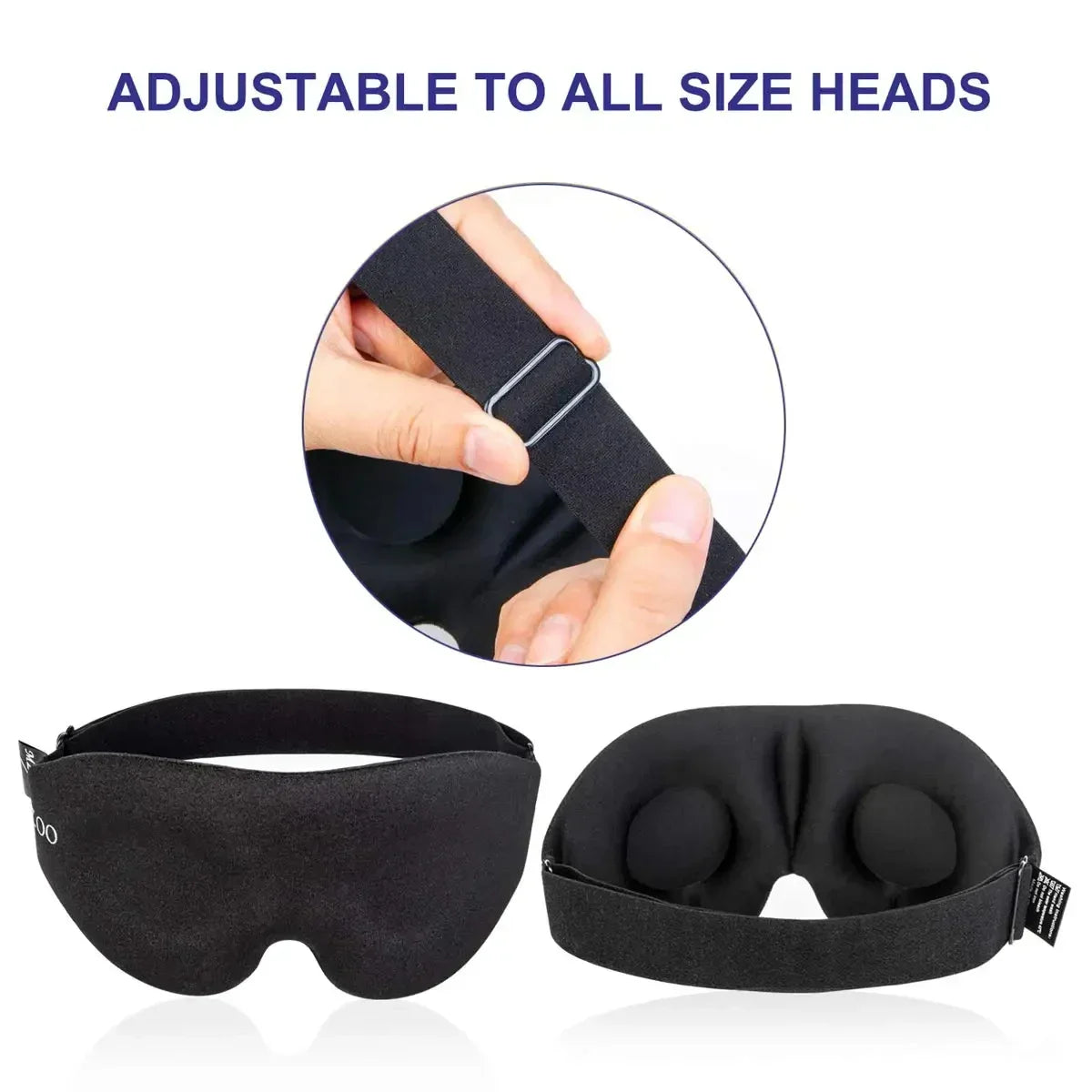 Sleep Mask for Light Blocking & Restful Sleep
