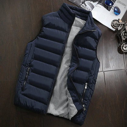 Men’s Heated Vest – Windproof Electric Heated Jacket, USB Rechargeable, Sleeveless Winter Warm Thermal Waistcoa