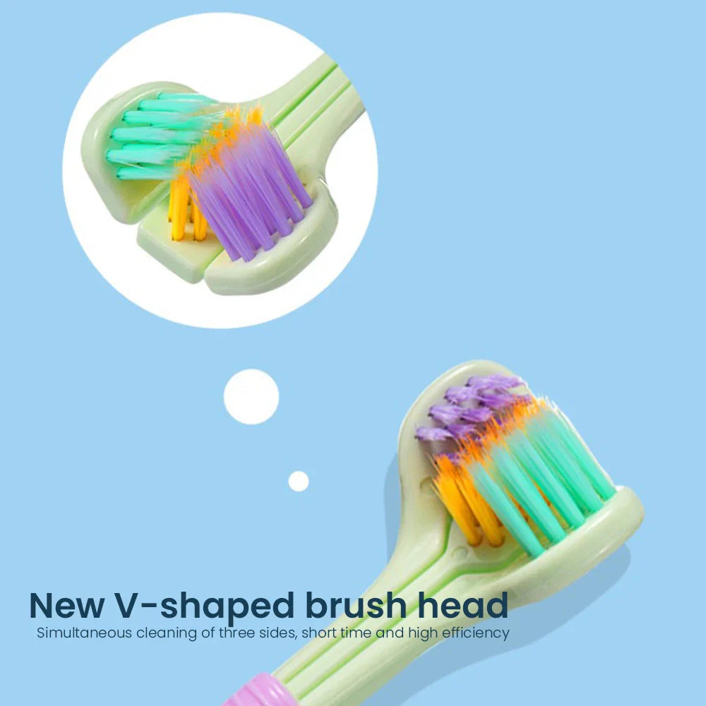 3-Sided Electric Toothbrush for Kids & Adults