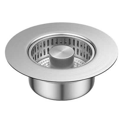 3-in-1 Stainless Steel Sink Stopper & Strainer