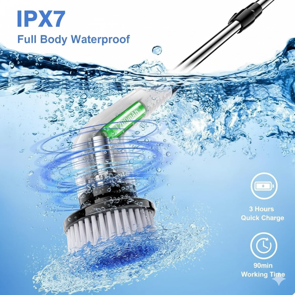 Electric Spin Scrubber